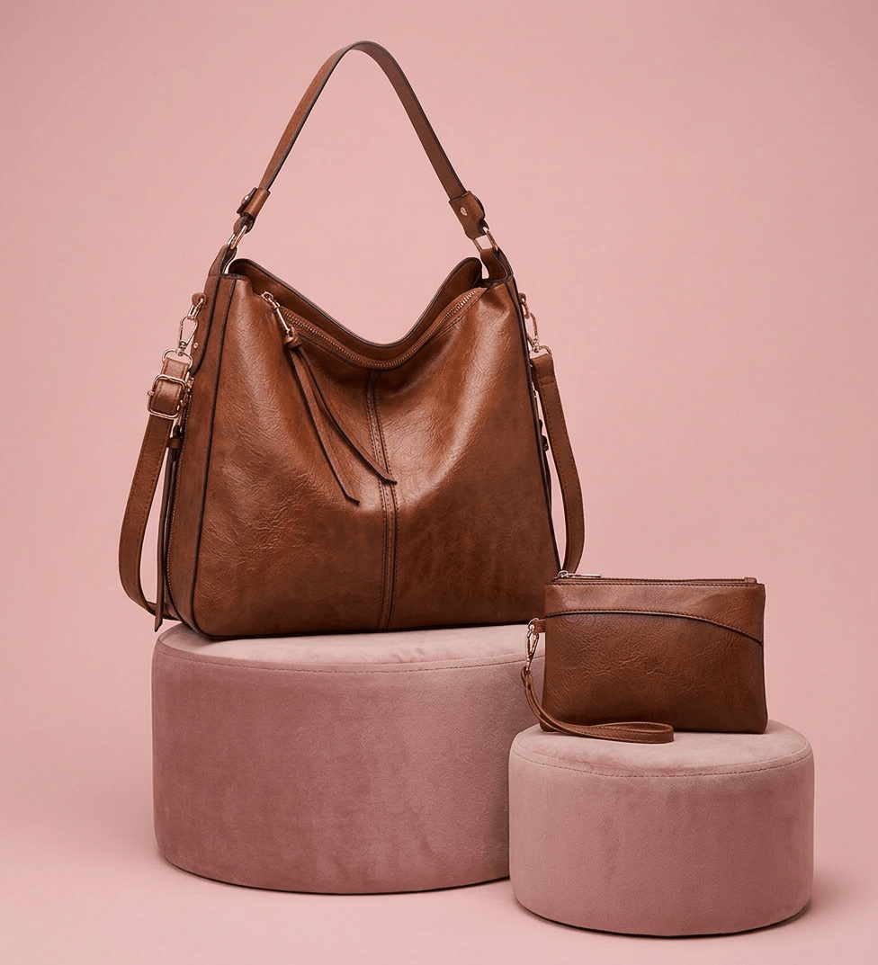 Bolso Hobo Cuero Vegano